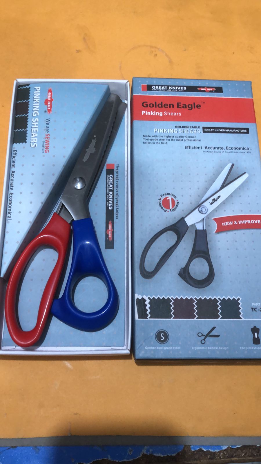 10. Scissors zigzag