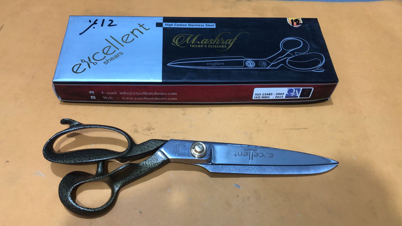 12. Scissors excellent original 12 number