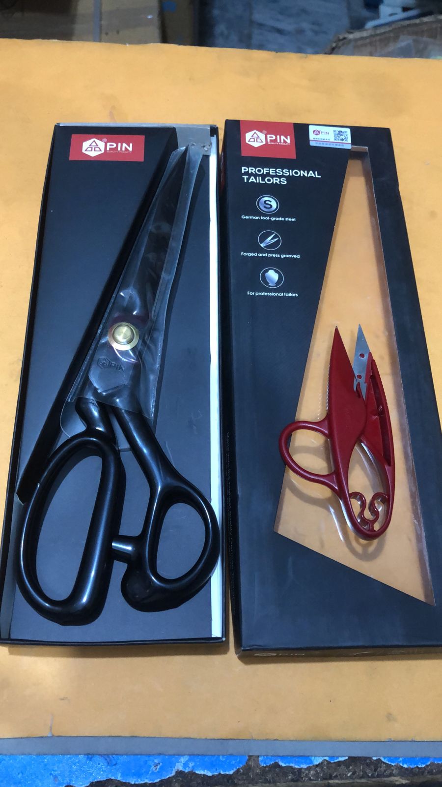 9. Scissors pin 12 number